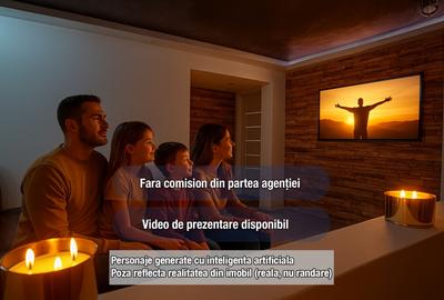 Apartament cu 3 camere semidecomandat în Central
