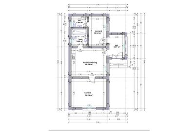 Casă cu 2 camere cu Teren 486 Mp în Central - 6