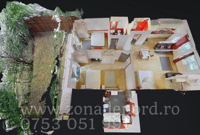 Otopeni apartament parter, 3 camere(2+1), cu terasă și curte - 14