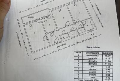 Apartament cu 3 camere decomandat, mobilat în Crig - 2