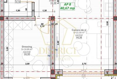 Apartament cu 2 camere decomandat în Giroc - 2