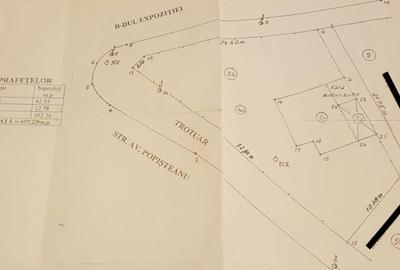 Teren Construcții intravilan de 457 mp, în 1 Mai - 1