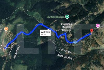 Investitie ! Teren intravilan 990 mp, front 23 m, Muntele B - 4