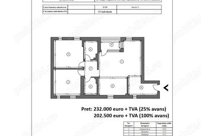 Apartament cu 3 camere în Timpuri Noi - 3