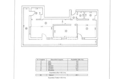 Apartament cu 3 camere în Palazu Mare - 8