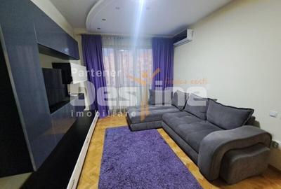 Apartament cu 3 camere semidecomandat, mobilat în Iancului