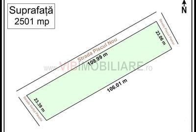 Teren intravilan de 2500 mp, în Băneasa
