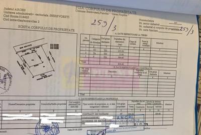 Teren de 834 mp, în Berevoești - 1