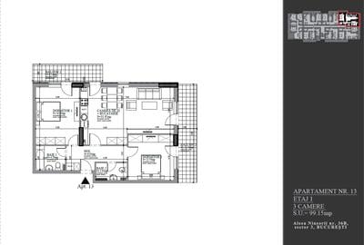 Apartamente 3 camere, Trapezului, P+2, Bloc NOU 2026! - 3