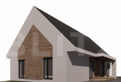 Casa individuala de vanzare, cu 4 camere, 96 mp, zona ?u - 1