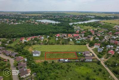 Teren de 1240 mp, în Balotești
