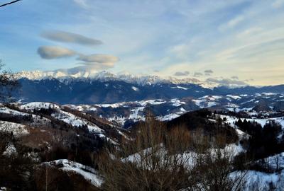 Sat Peștera – Moeciu | Vedere panoramică Bucegi & Piatra Craiului - 2