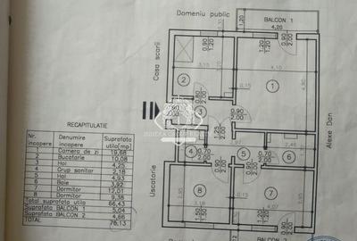 Apartament 3 camere, decomandat, 76mp, in zona Grui - 27