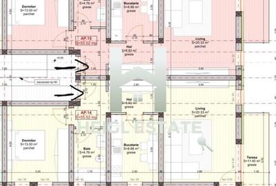 Apartament cu 2 camere in Giroc Apartament cu 2 camere in Giroc - 4