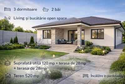 Casă individuală cu 4 camere cu Canalizare în Sântandrei - 1