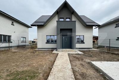 Casa semi-finisata P + M, 110 mp utili, teren 339 mp, Piel - 5