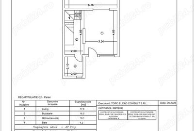 Casa parter , etaj , zona selgros strada macului - 6