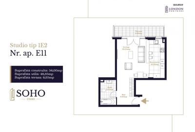 Studio SoHo Unirii, cu loc de parcare inclus! - 2