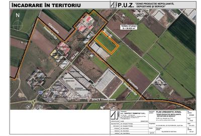 Teren Construcții intravilan de 2308 mp, în Giarmata - 3