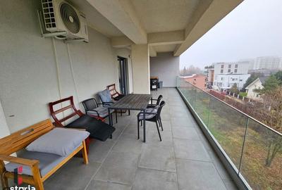 Apartament cu 3 camere, mobilat în Băneasa - 12