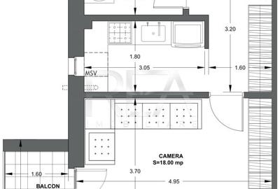 Garsonieră decomandată în Matei Voievod - 7