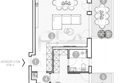Apartament cu 2 camere semidecomandat în Grivița - 1