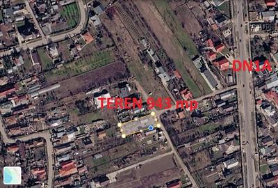 Teren de 943 mp, în Crevedia