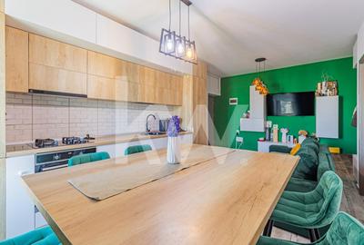 Apartament cu 2 camere semidecomandat, mobilat în Tractorul - 3