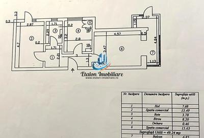 Apartament cu 2 camere decomandat în Mărăței