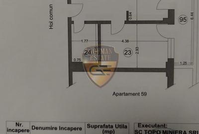 Apartament cu 2 camere semidecomandat în Nord - 13