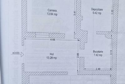 Apartament cu 3 camere semidecomandat în P-ța Unirii - 8