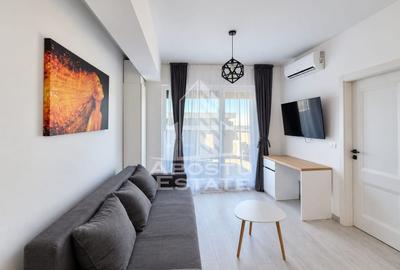 Apartament cu 2 camere semidecomandat, mobilat în UTA
