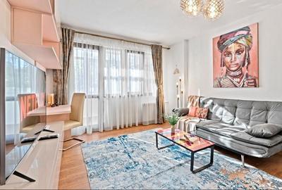 Apartament cu 2 camere semidecomandat, mobilat în Unirii