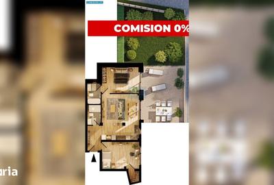 Apartament cu 3 camere în Central