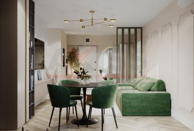 Apartament cu 2 camere decomandat, mobilat în Capitol