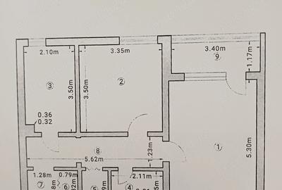 Apartament cu 2 camere decomandat, mobilat în Sălăjan