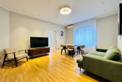 Apartament cu 3 camere semidecomandat, mobilat în Dorobanți
