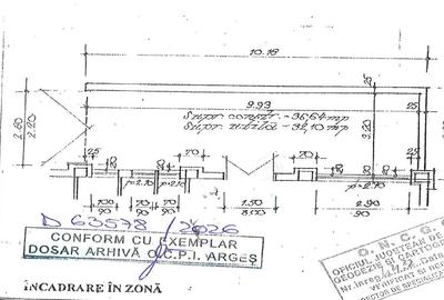 Spațiu comercial, de 36 mp, în Central