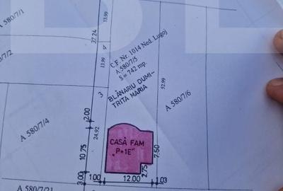 Teren de 742 mp, în Central - 2