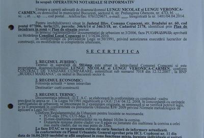 Teren de 644 mp, în Copăceni - 8