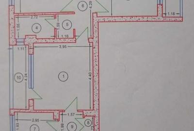 Apartament cu 3 camere semidecomandat în Berceni - 8