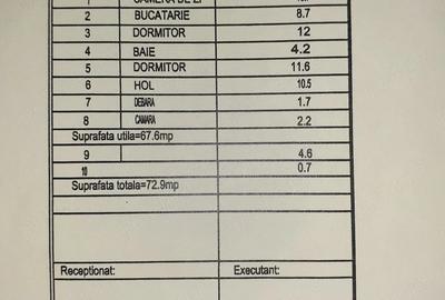 Apartament cu 3 camere decomandat în Central