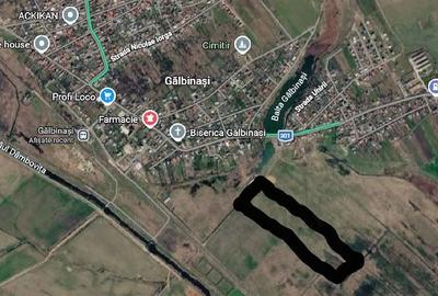Teren de 94712 mp, în Gălbinași