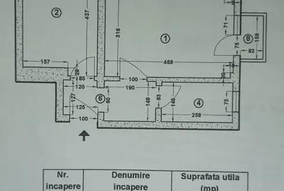 Apartament cu 3 camere semidecomandat în P-ța Reșița