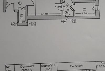 Apartament cu 2 camere semidecomandat în Brâncoveanu