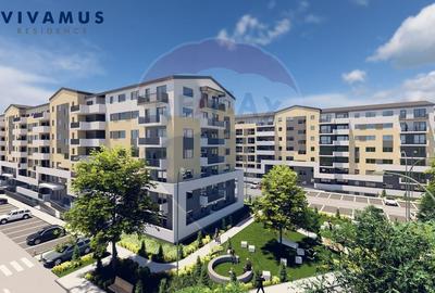 Apartament 3 camere open-space de vanzare - 77,3 mp + 21,7 mp balcon