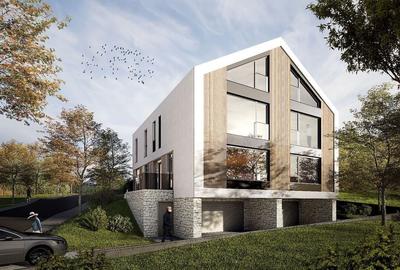 Casa noua , D+P+E+M, cu 5 camere, garaj dublu, in Dambu Rotund!
