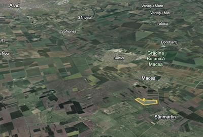 Teren 42 ha pentru parc fotovoltaic - Macea, Arad - 4