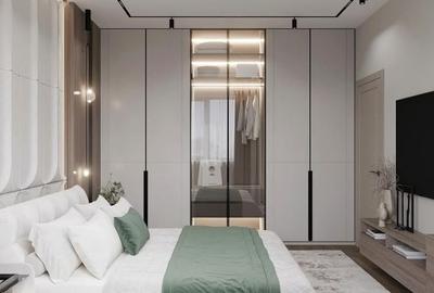 3 camere - 74 mp - bloc nou - 5 minute metrou - 2