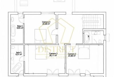 Casă individuală cu 5 camere cu Canalizare în Olimpia-Stadion - 12